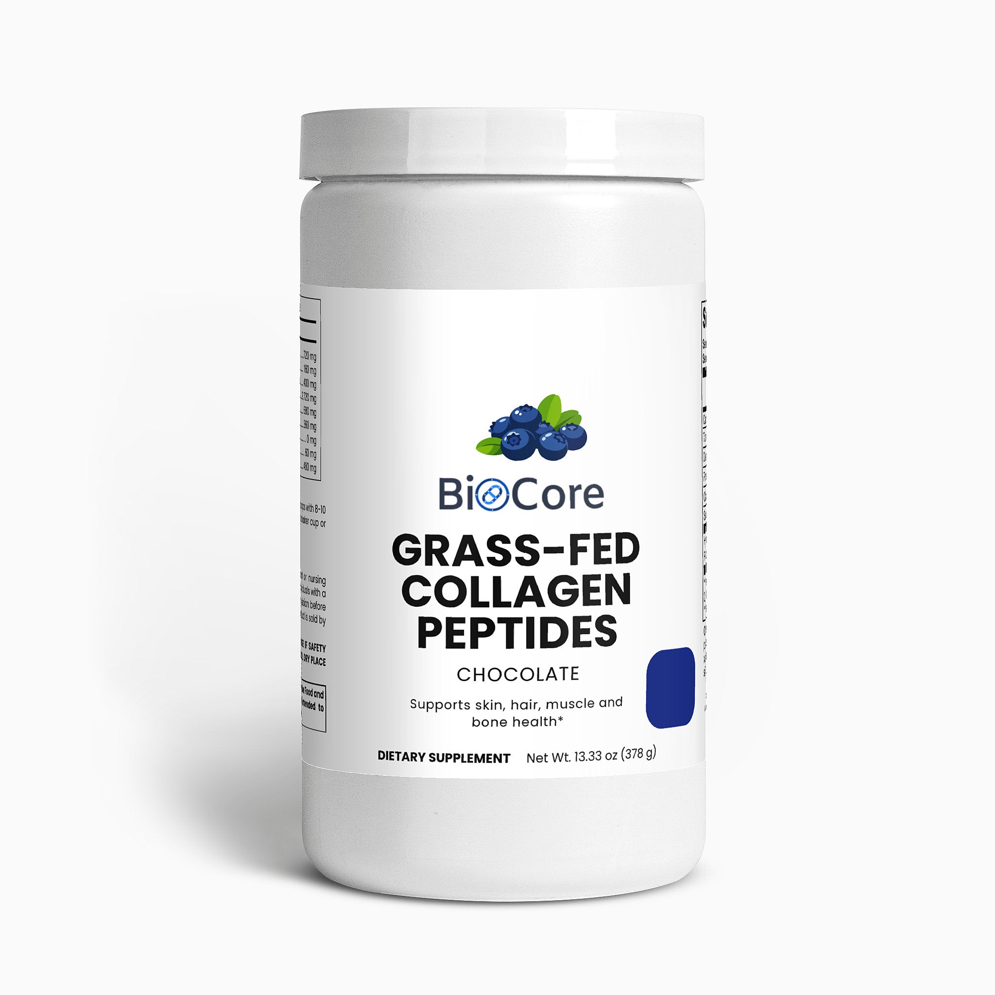 Grass-Fed Collagen Peptides Powder (Chocolate)