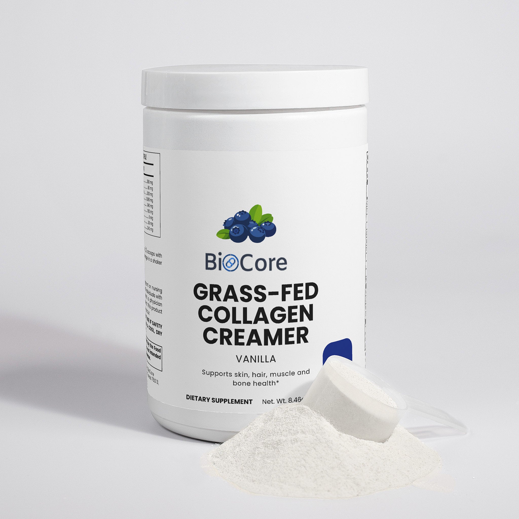 Grass-Fed Collagen Creamer (Vanilla)