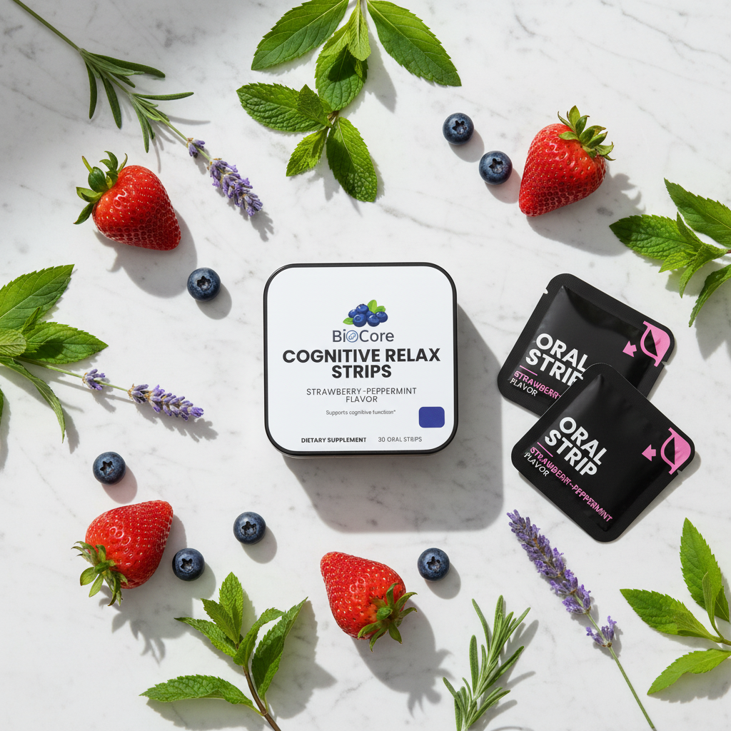 Cognitive Relax Flat Lay