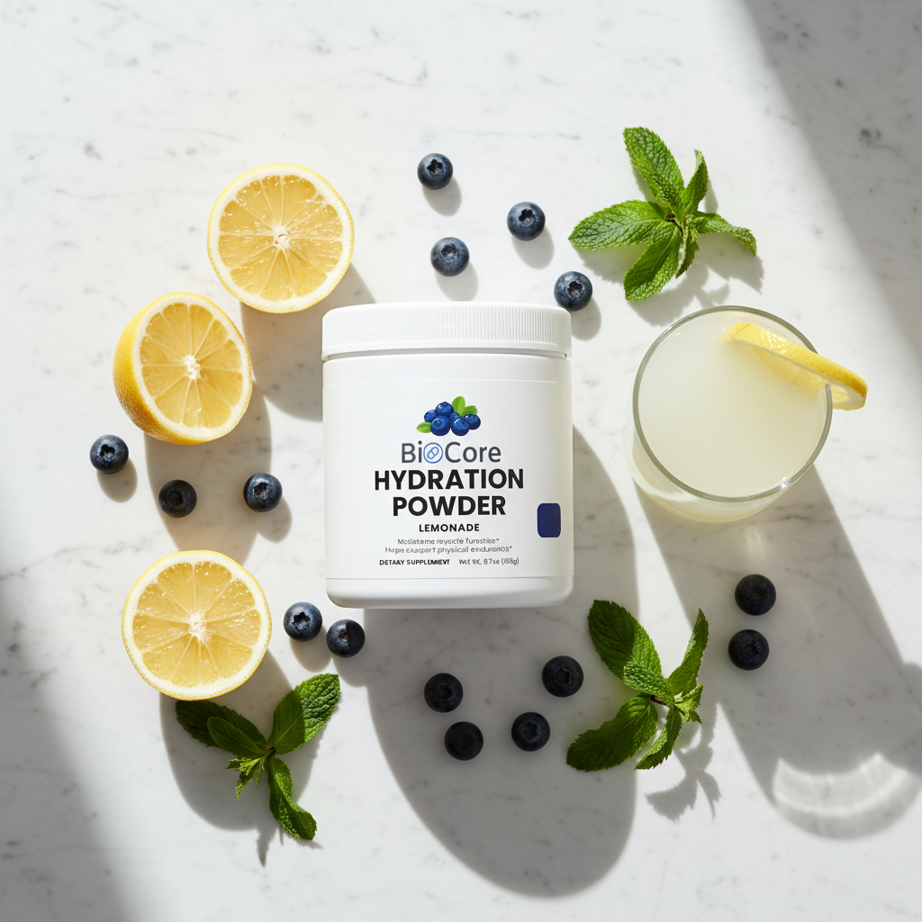 Hydration Flat Lay
