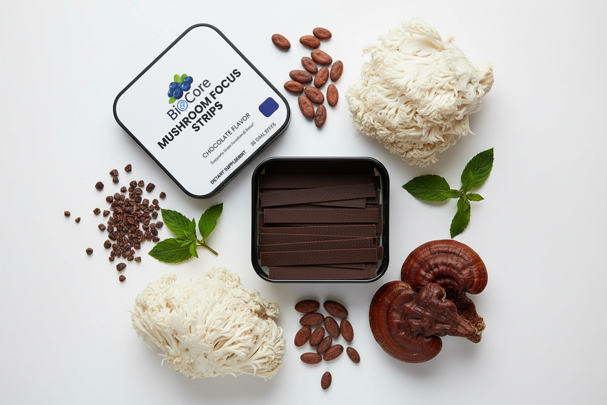 Ingredient Flat Lay Bright