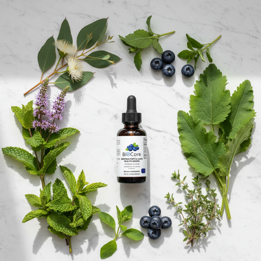 Lung Health Flat Lay