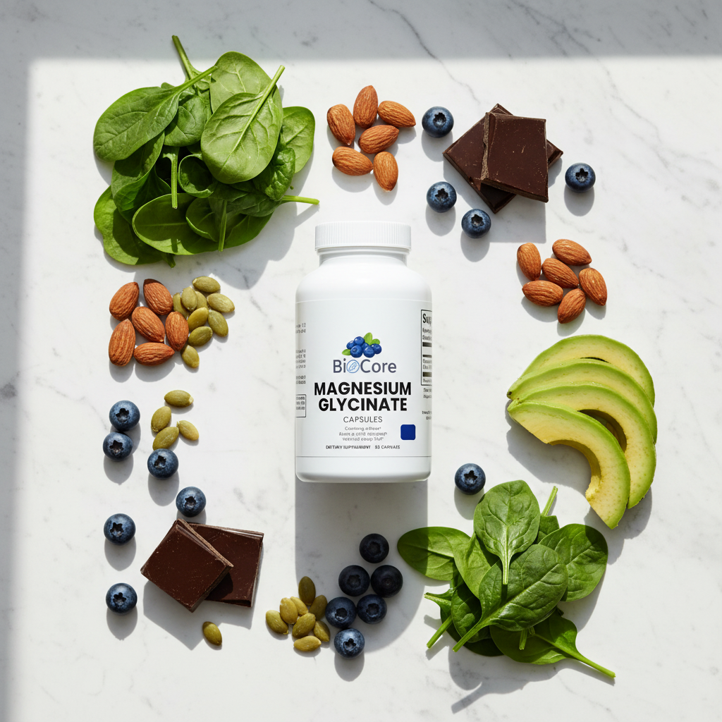 Magnesium Flat Lay