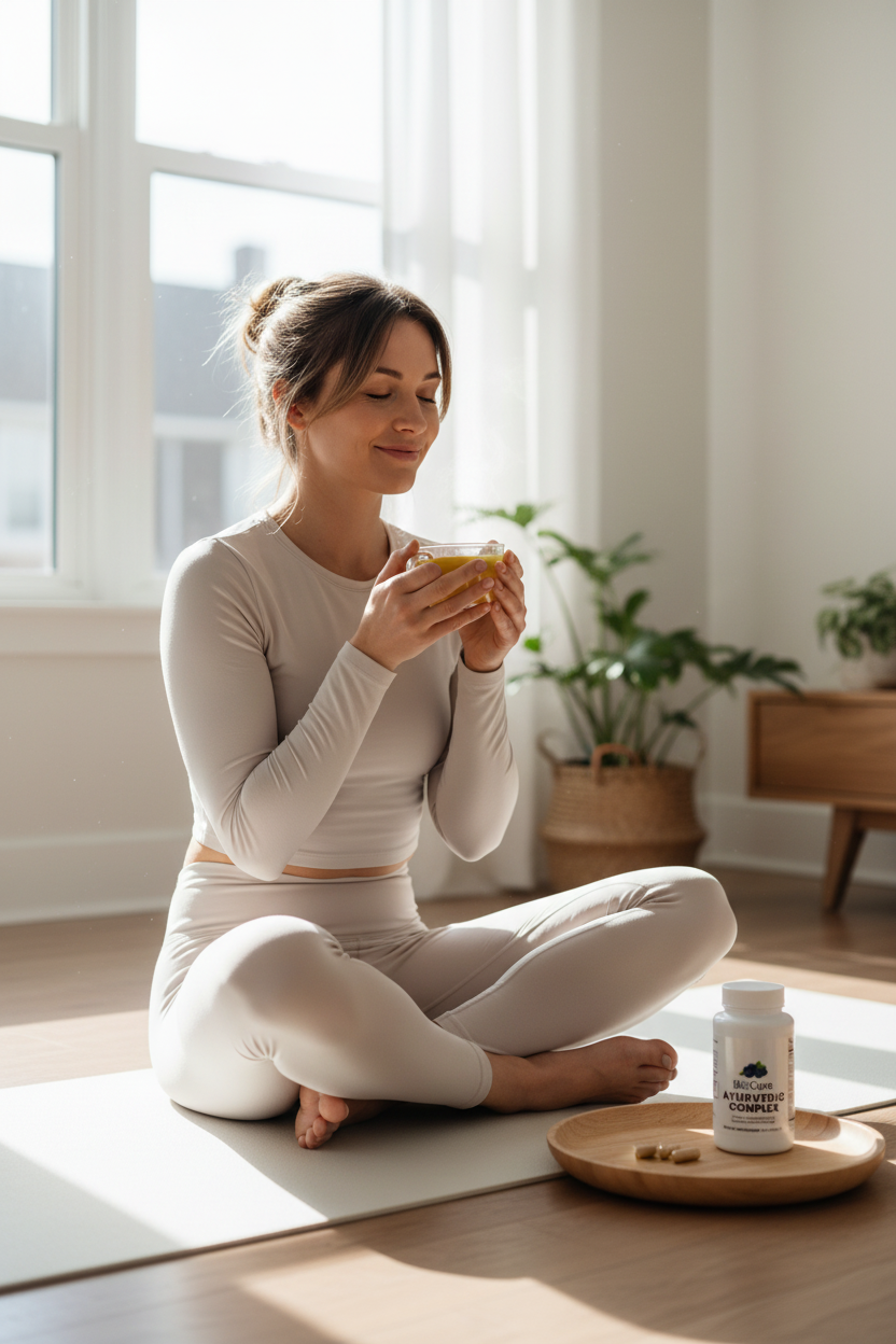Woman Meditating
