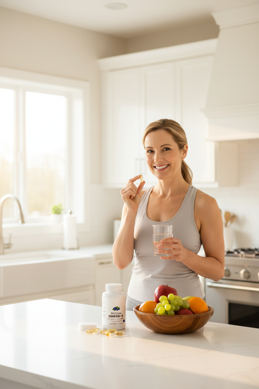 Woman Morning Routine