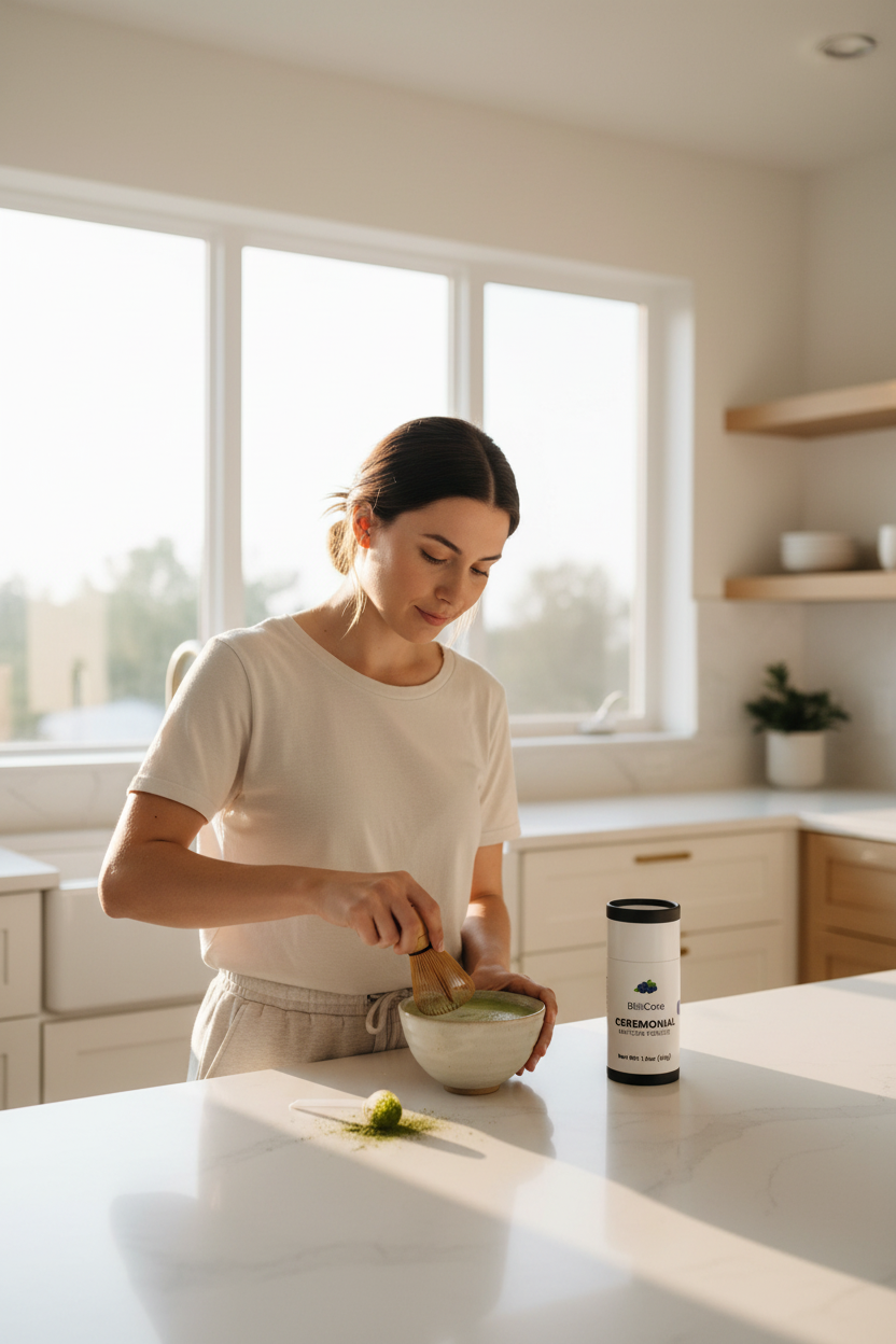 Woman Whisking